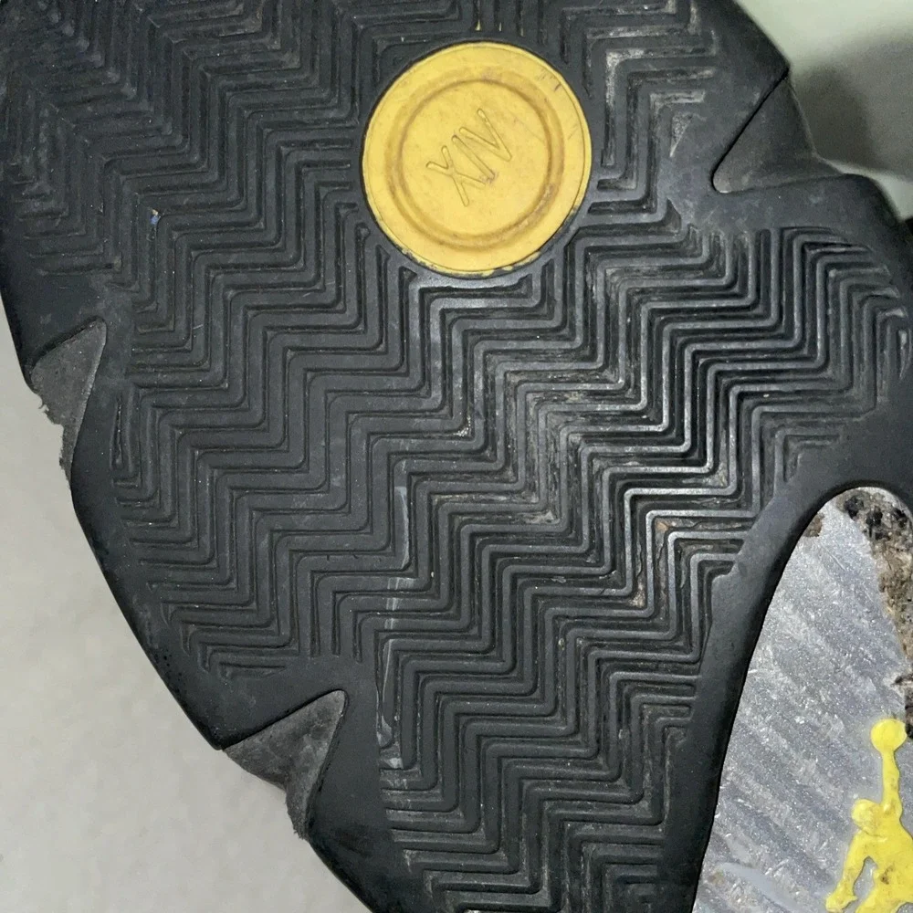 Nike Air Jordan 14 Retro Thunder 2014 487471-070 Last Shot‎ Size 17